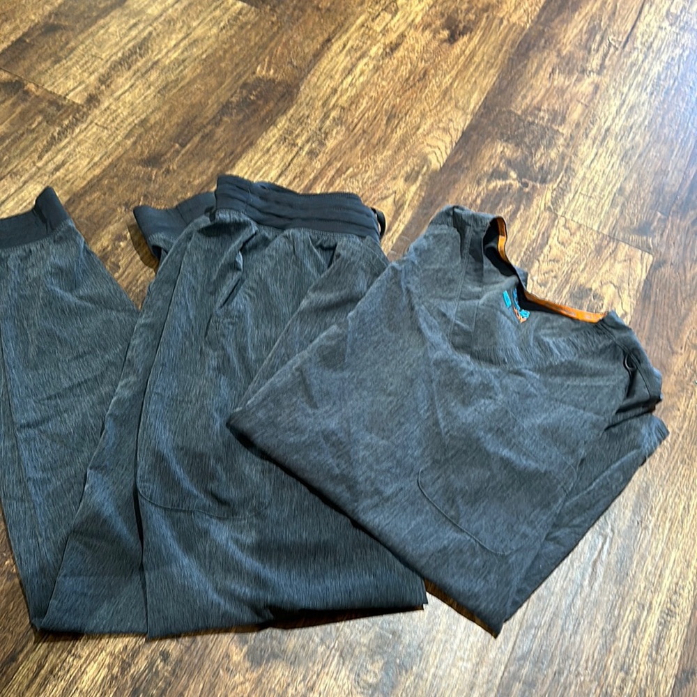 Scrub joy charcoal heather scrubs